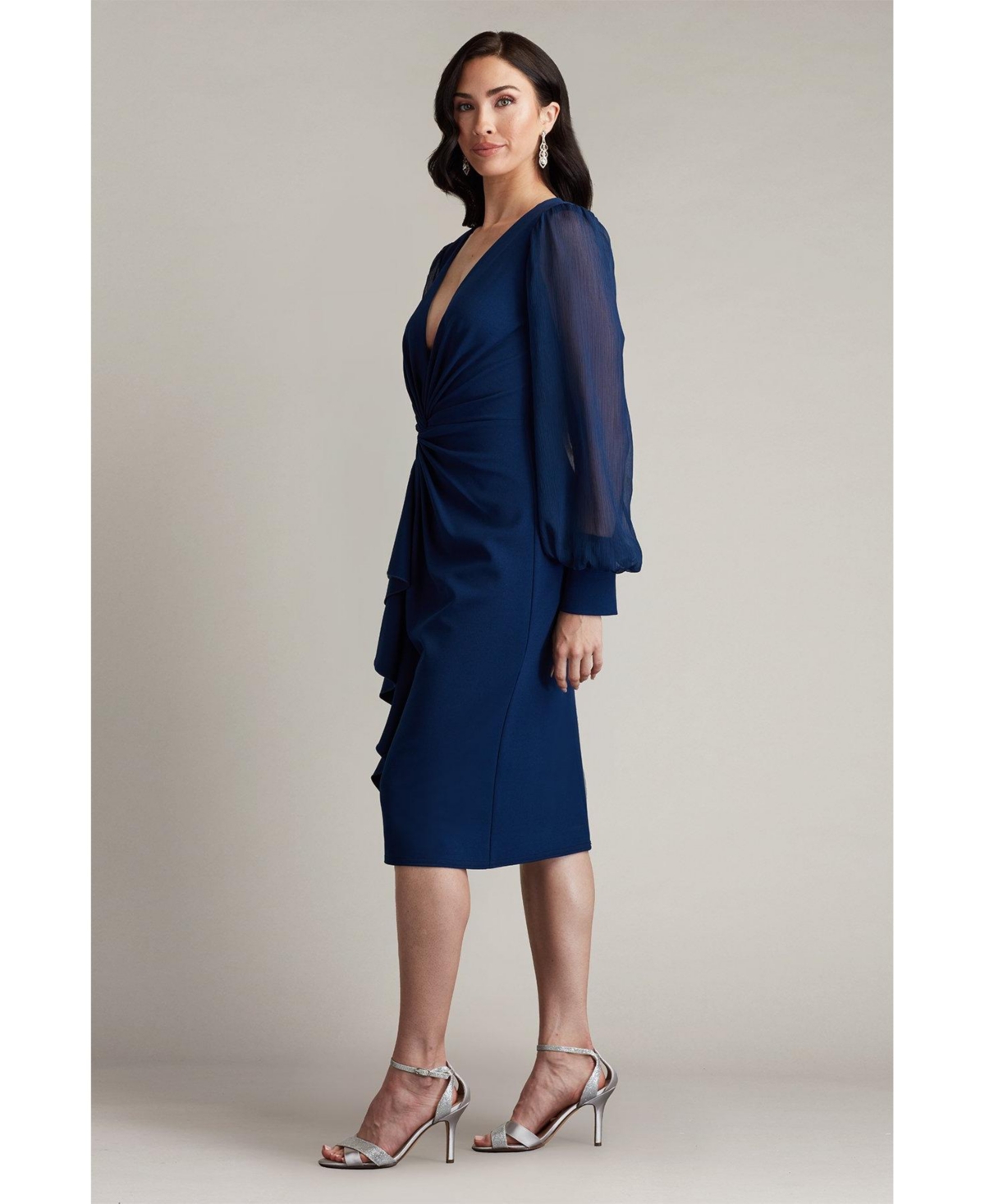 Tadashi Shoji Women's Tyra Twist-Drape Dress