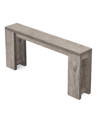 70.9-Inch Extra Long Console Table, Farmhouse Wood Sofa Table Behind Couch for Living Room, Hallway, Entrance, Foyer