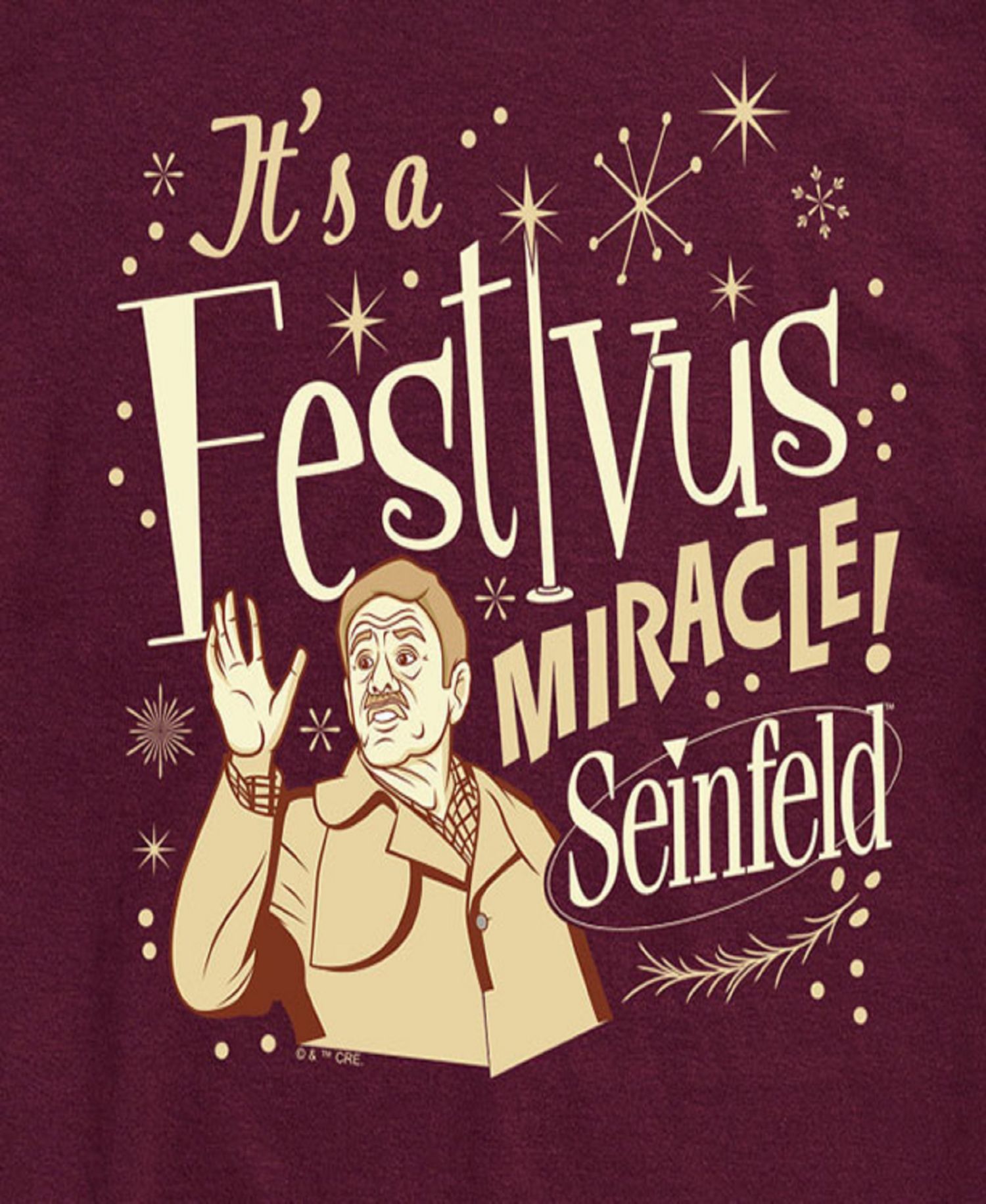 Men's Seinfeld Festivus Short Sleeve Tee