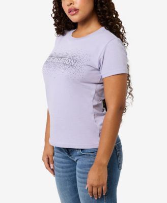 Women's Crystal Logo Crew Top