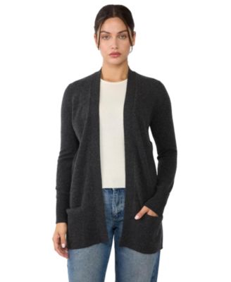 Women's 100% Cashmere Open Cardigan Sweater | Long Cardigan Sweaters