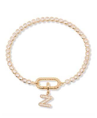 Petra Initial Tennis Bracelet