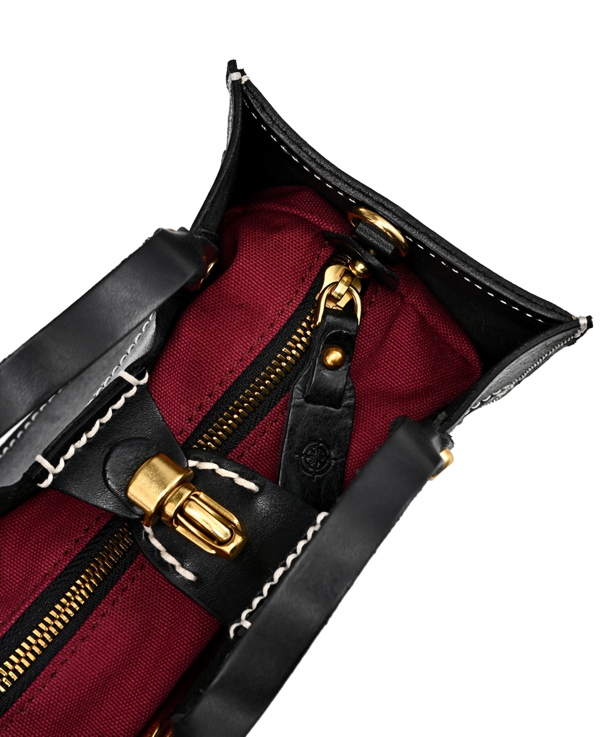 Old Trend Women's Genuine Leather Rosa Transport Tote Bag In Black