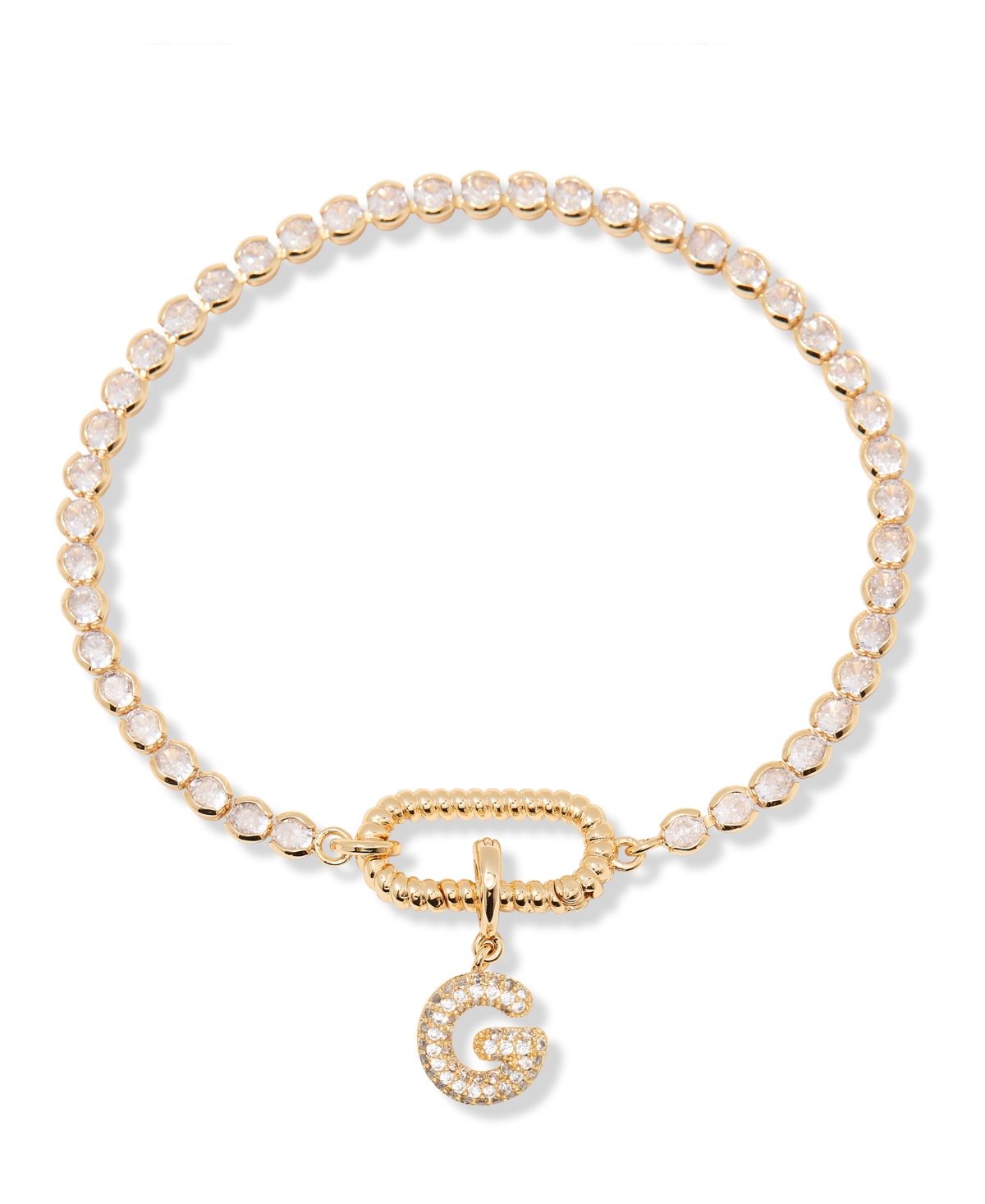 Brook & York Petra Initial Tennis Bracelet In Letter G