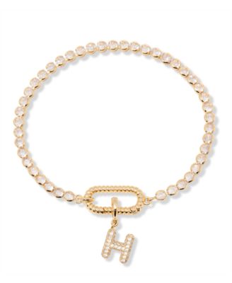 Petra Initial Tennis Bracelet