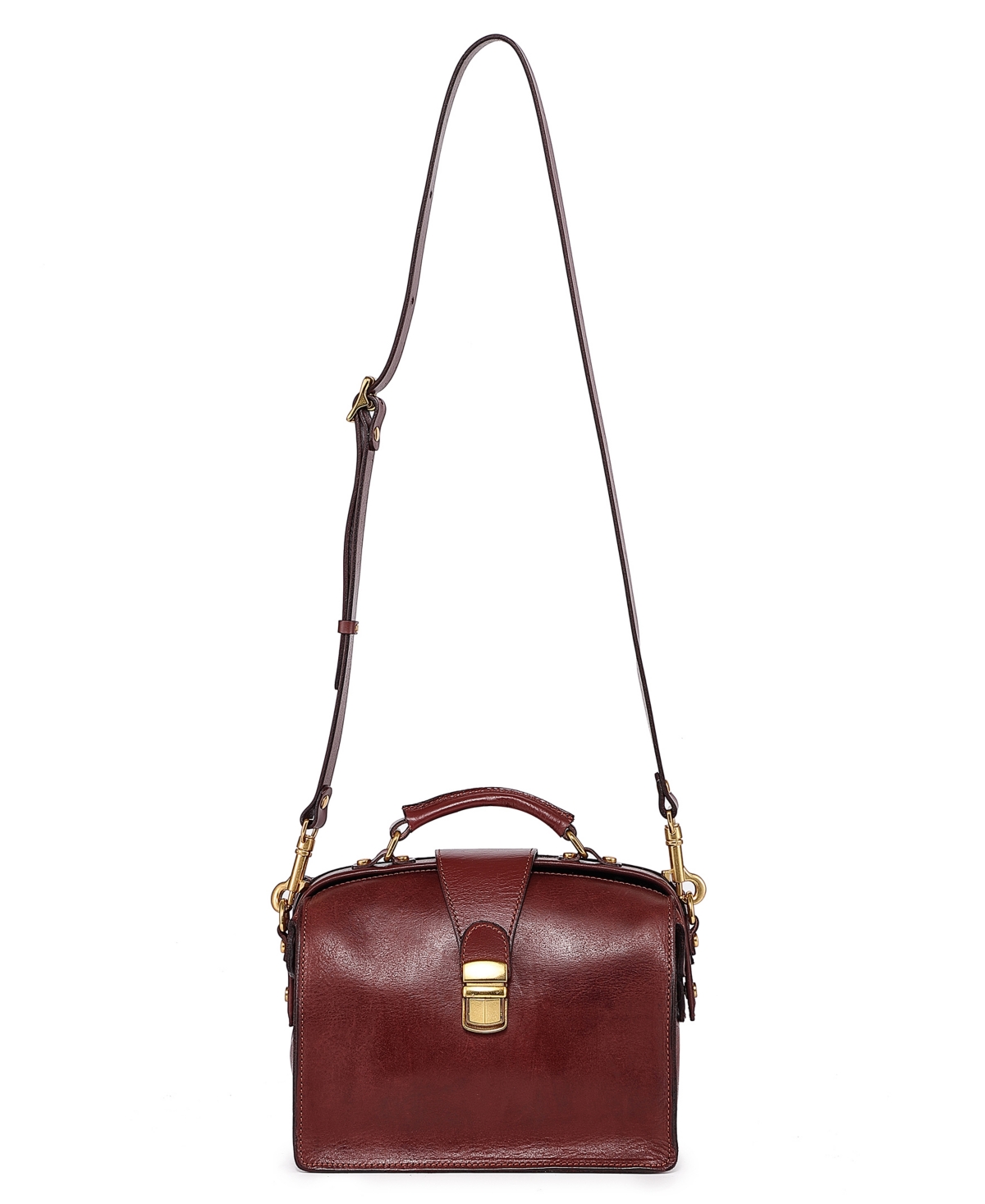 Old Trend Women's Doctor Transport Satchel Bag In Brown