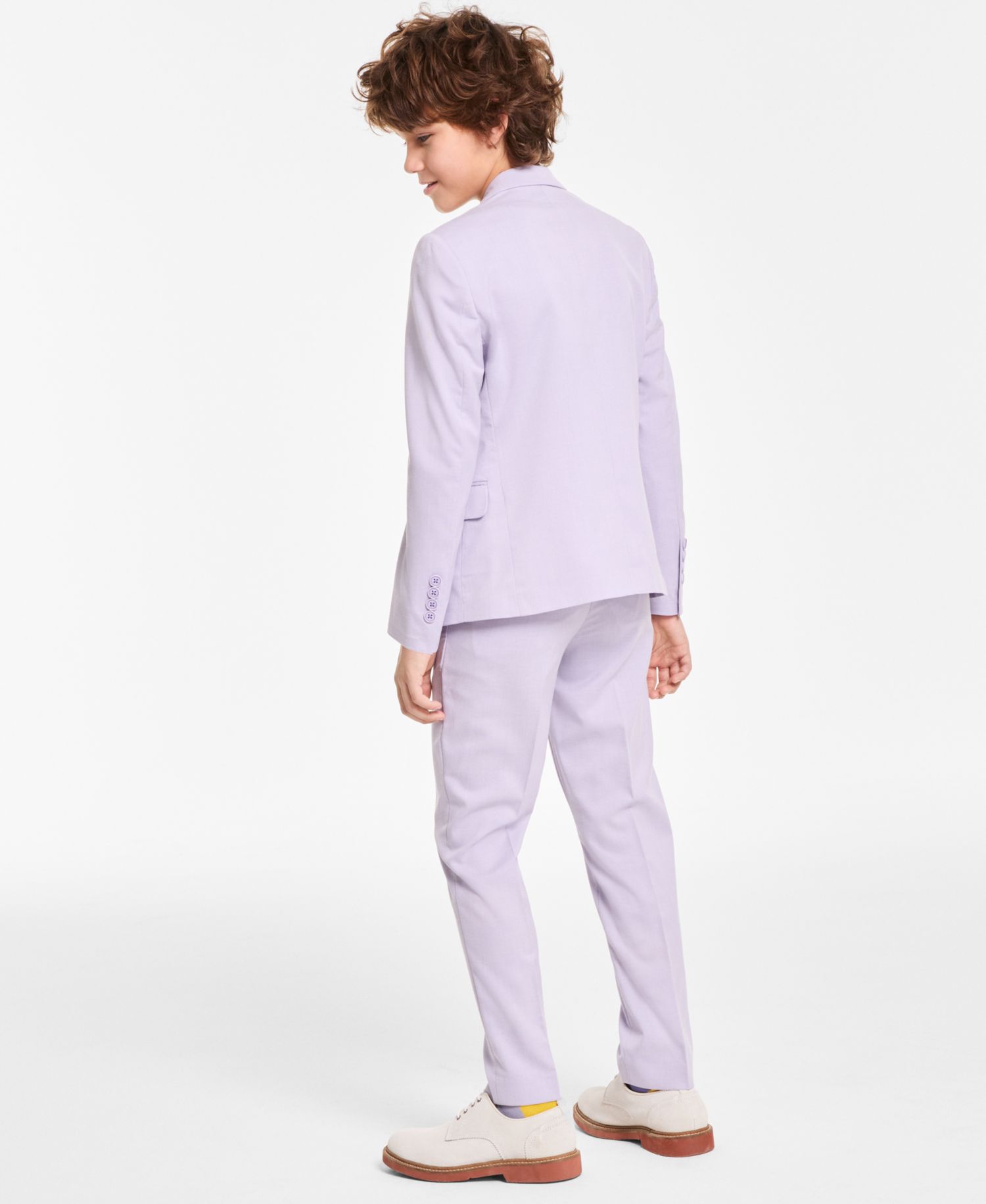 Epic Threads Little and Big Boys Core T-Shirt, Exclusively at Macy's & Big Boys Stretch Tick Weave Jacket and Pants