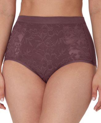 Women's Breathe Lace High-Rise Brief Underwear DFCLBF