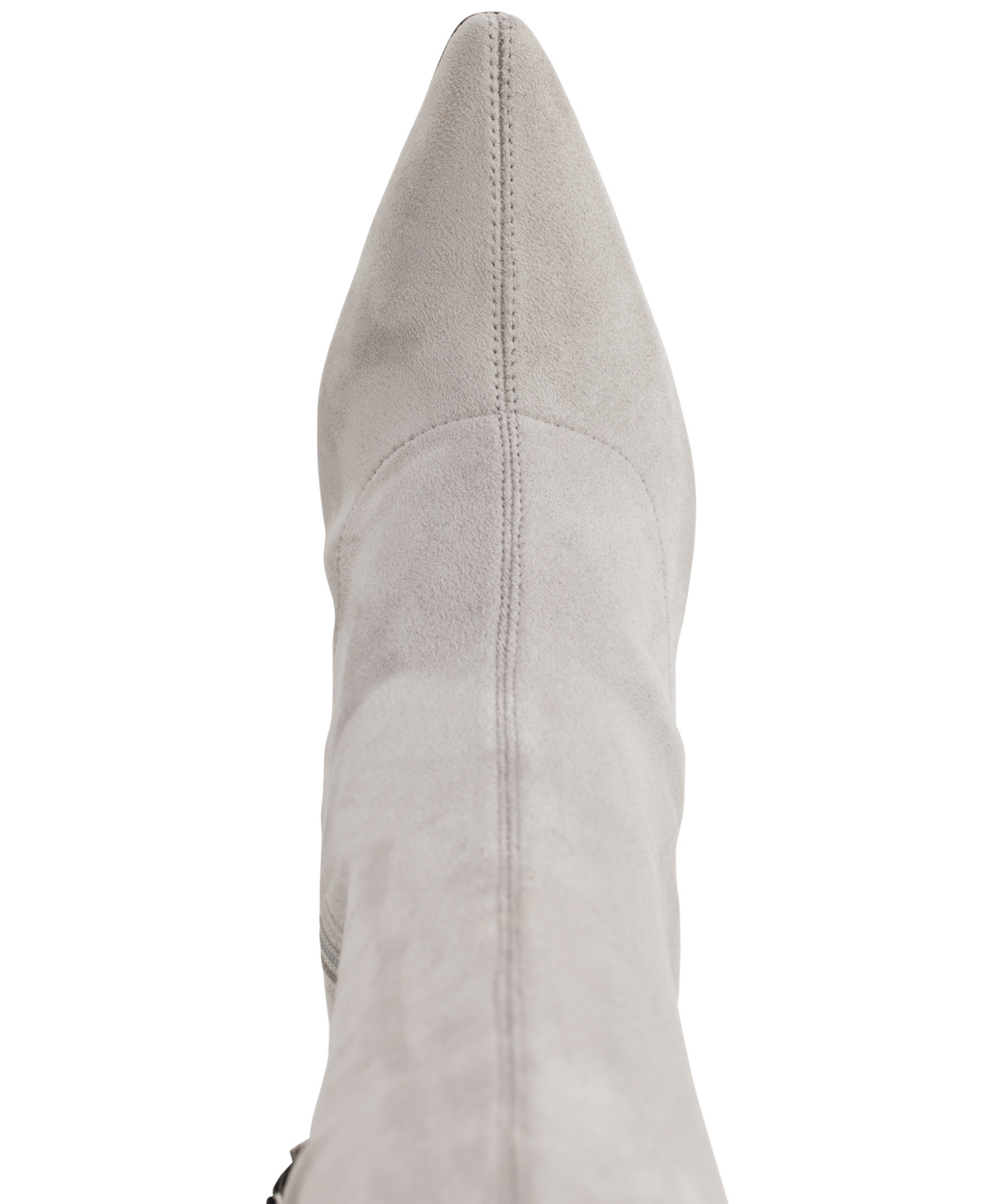 Karl Lagerfeld Women's Kian Pointed-toe Dress Boots In Gray