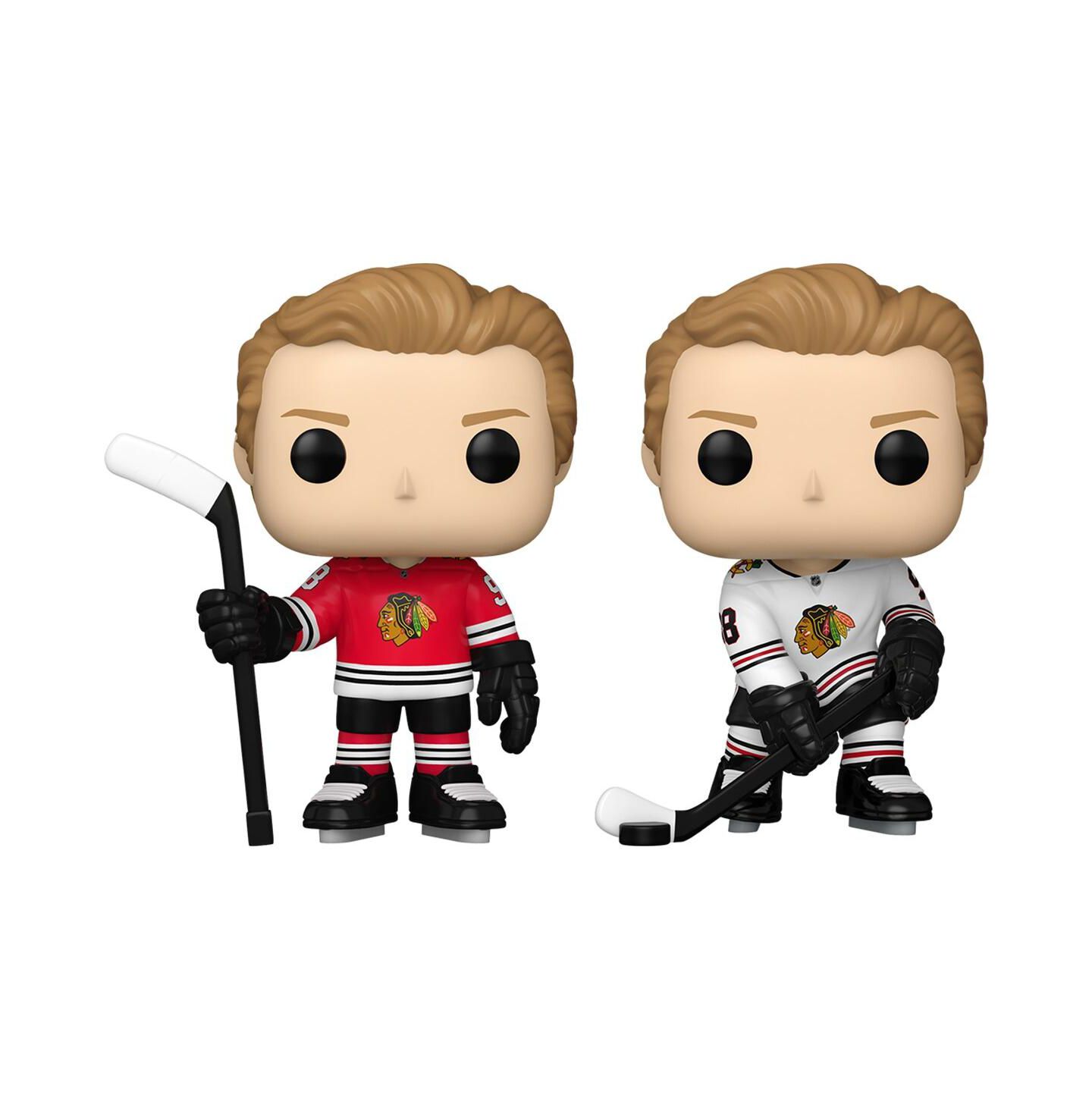 Виниловые фигурки Funko Pop! Connor Bedard Chicago Blackhawks, 4.25", набор из 2 шт — фото 5