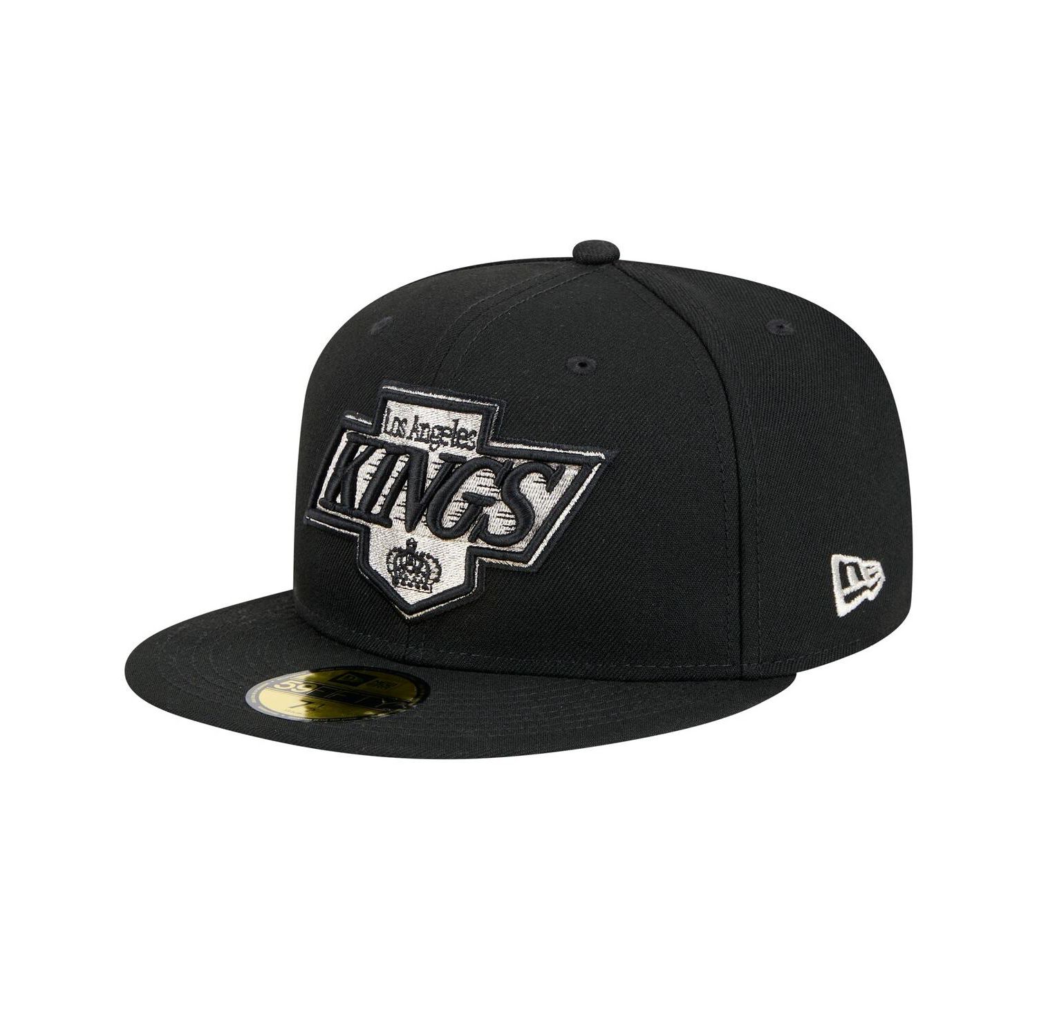 Men's Black Los Angeles Kings Core 59FIFTY Fitted Hat
