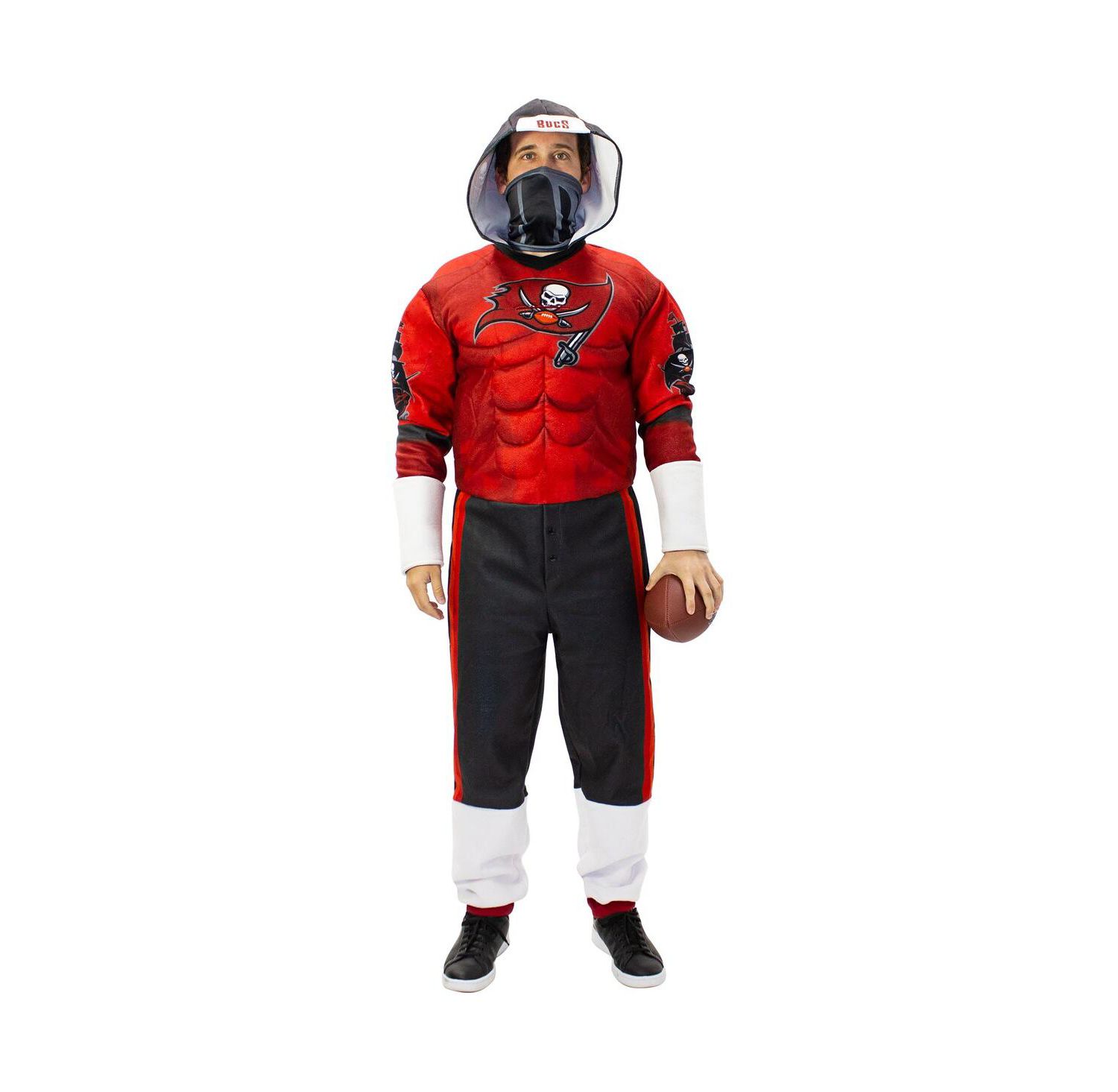 Men's Red Tampa Bay Buccaneers Game Day Costume