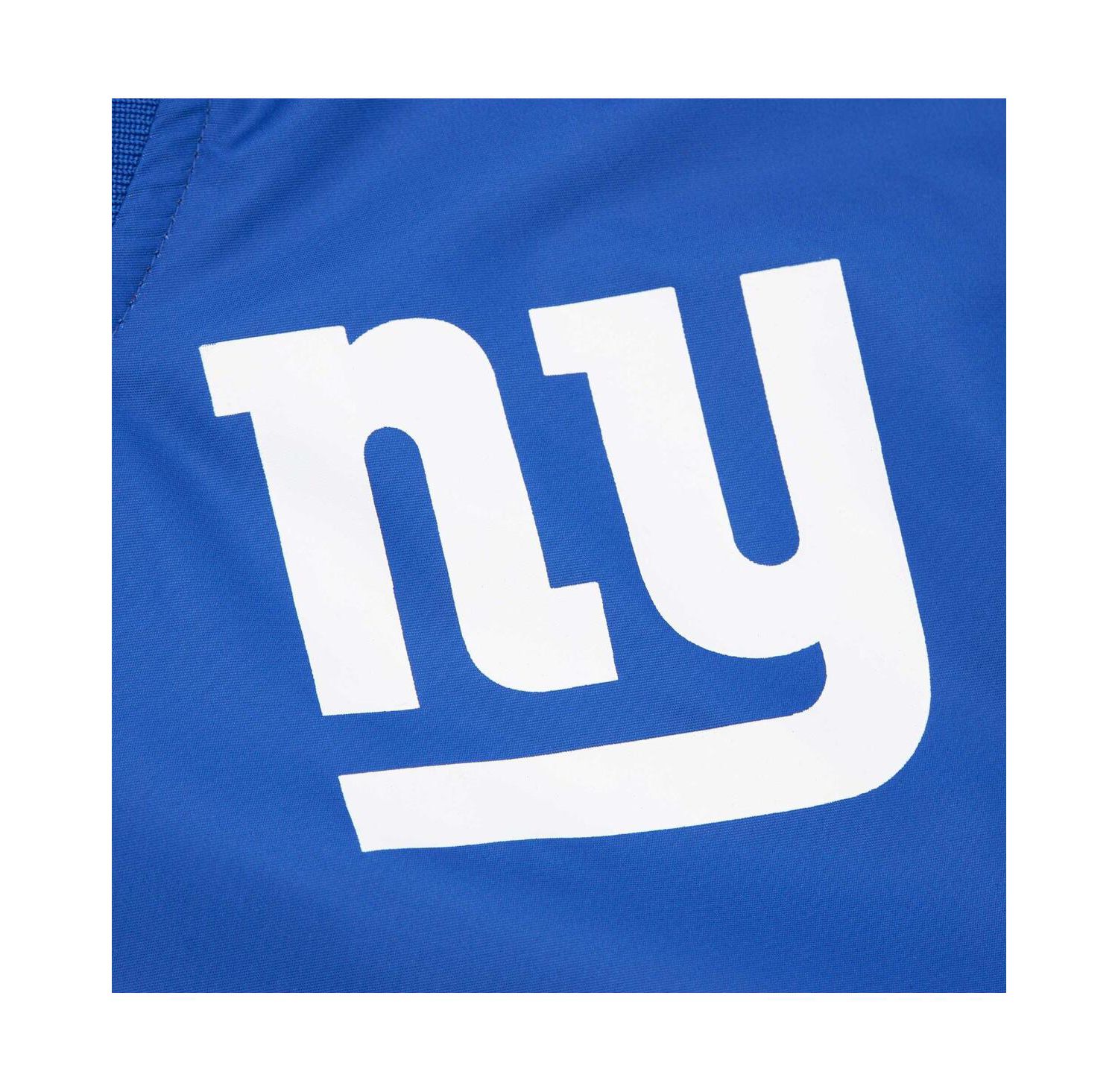 Men's Lawrence Taylor Royal New York Giants Retired Player Graphic Full-Snap Satin Jacket