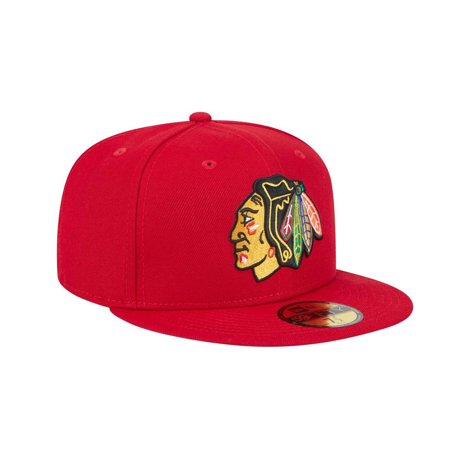 Men's Red Chicago Blackhawks Core 59FIFTY Fitted Hat