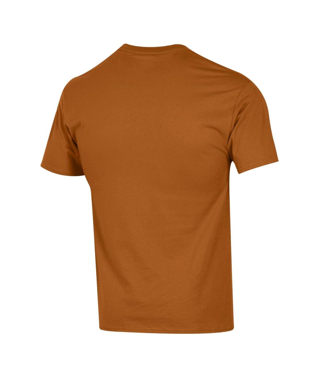 Champion Men's Orange Texas Longhorns Red River Rivalry Slogan T-shirt In Orange