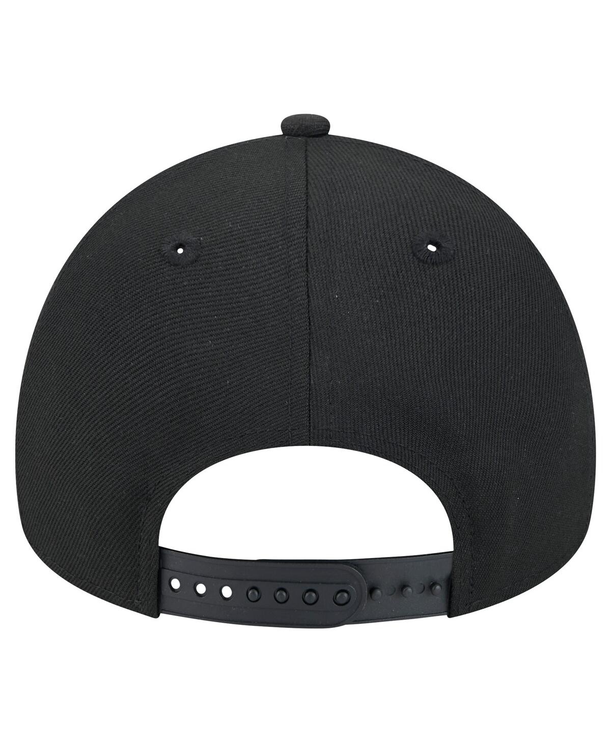 New Era Men's Black Las Vegas Raiders Mystic 9FORTY A-Frame Adjustable Hat