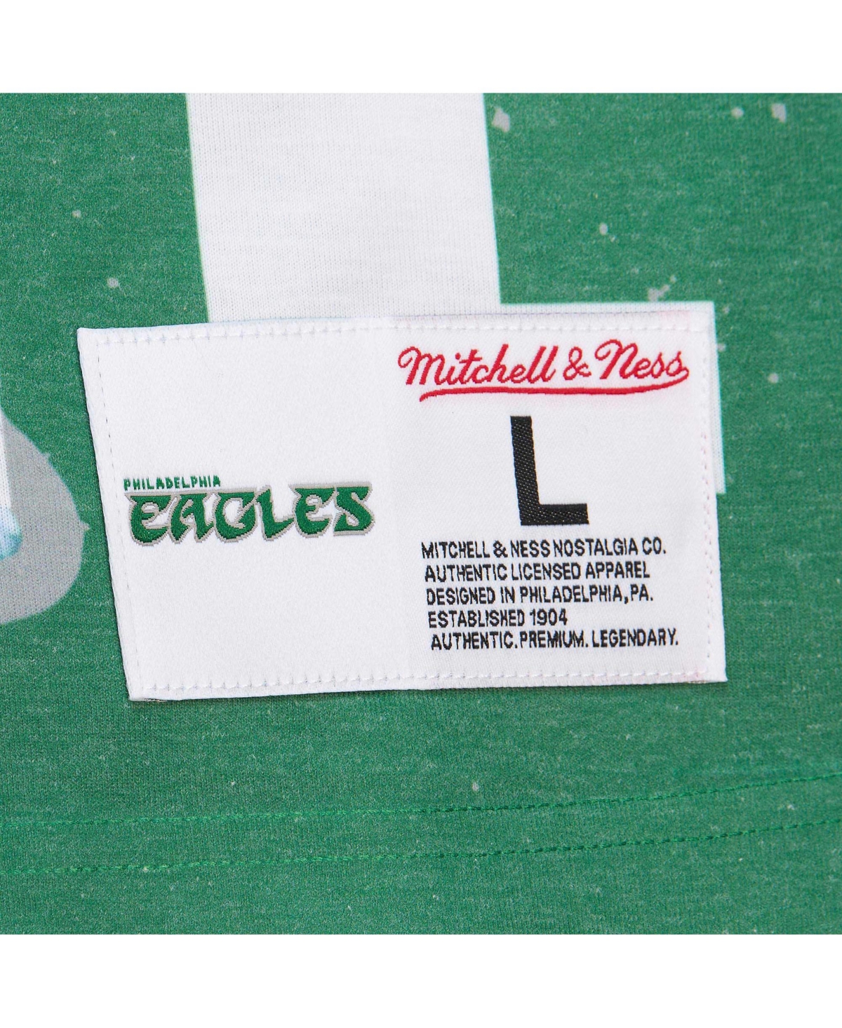 Mitchell & Ness Men's Reggie White Gray Philadelphia Eagles Burst Retired Player T-shirt In Gray