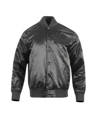 Men's Aidan Hutchinson Black Detroit Lions Player Full-Snap Jacket