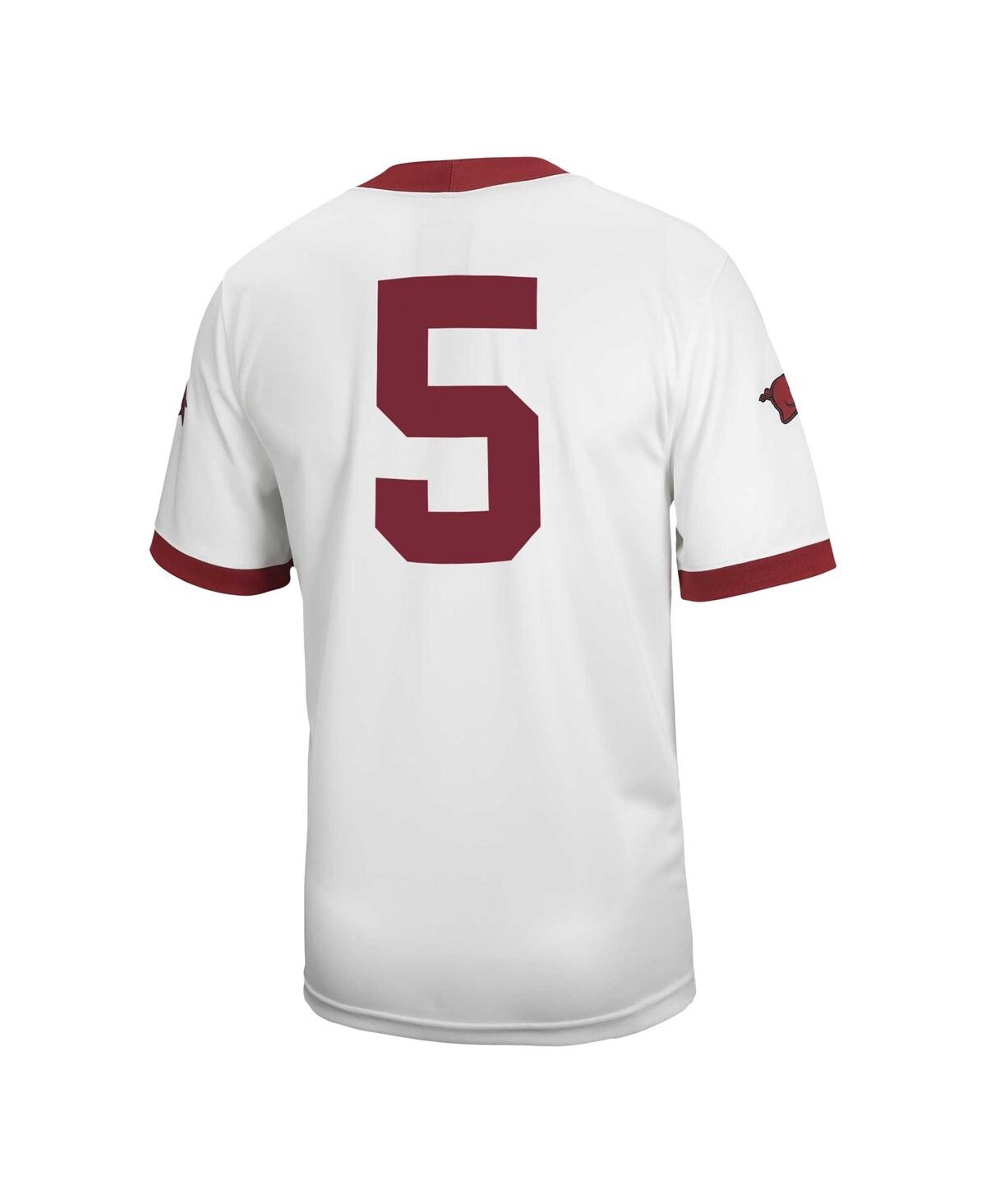 Nike Men's 5Arkansas Razorbacks Untouchable Football Jersey - White