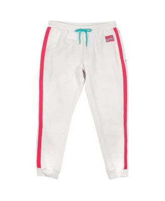 Women's White Marvel Ghost-Spider Pullover Hoodie Pants Lounge Set