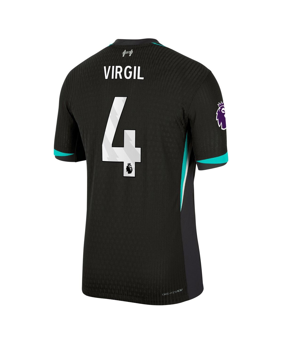 Nike Men's Virgil van DijkLiverpool 2024/25 Away Authentic Jersey - Forest Green