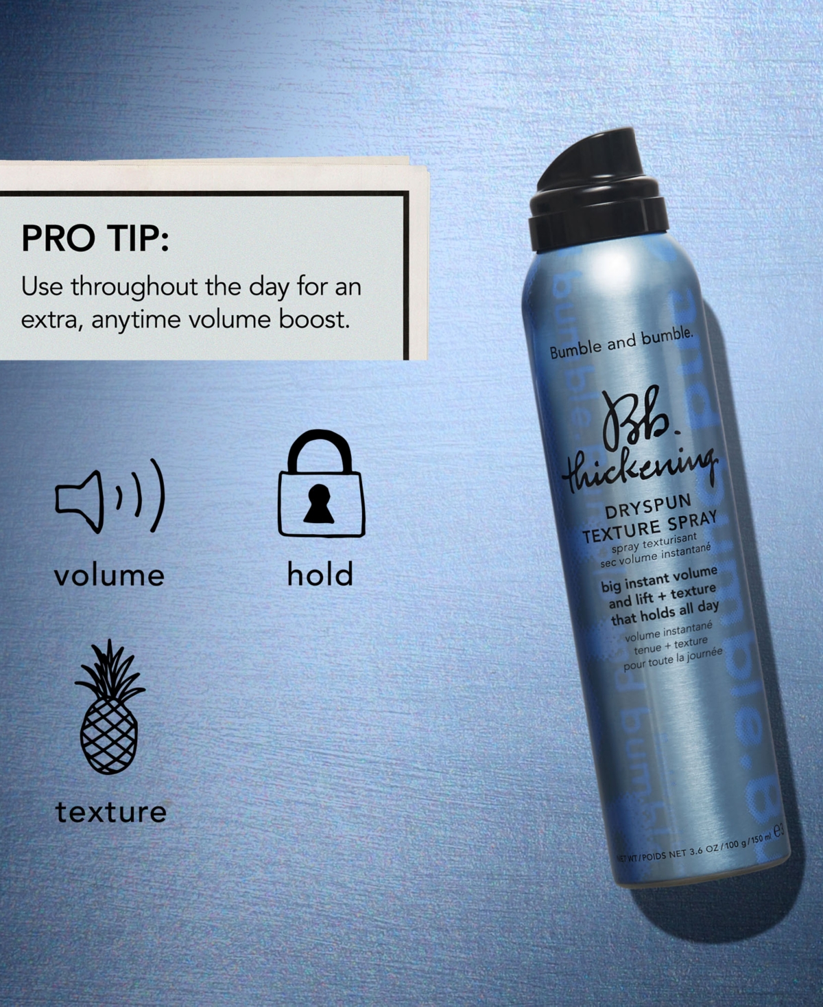 Bumble And Bumble 3-pc. Travel-size Thickening & Volumizing Hair Set In No Color