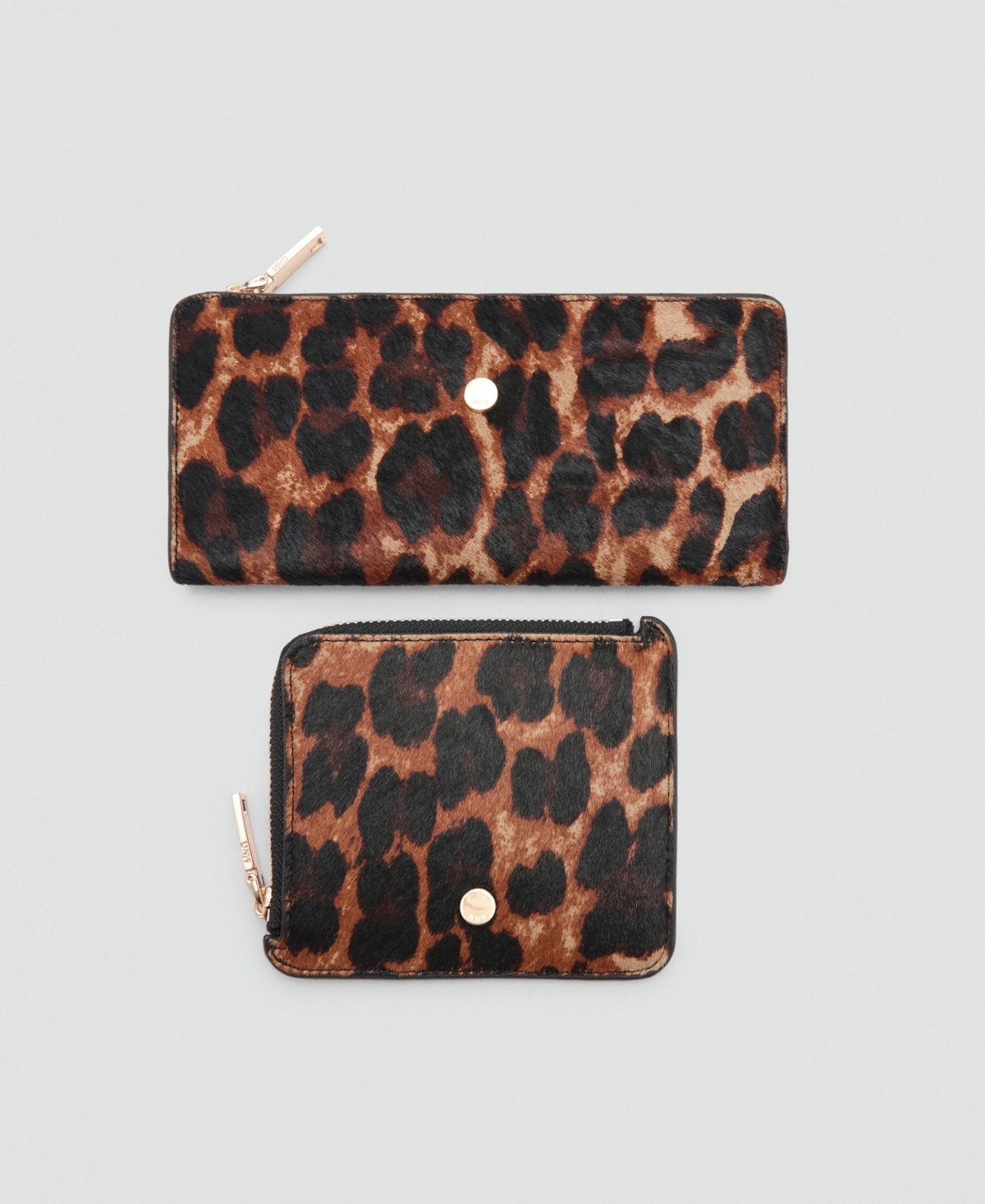 Mango Women's Leopard-Skin Wallet