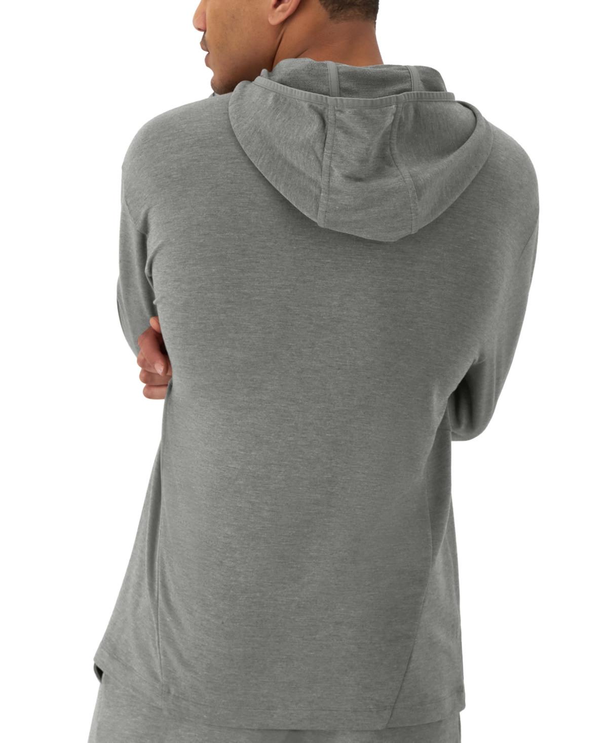 Champion Men's Weekender Hoodie In Cool Slate Gray Heather