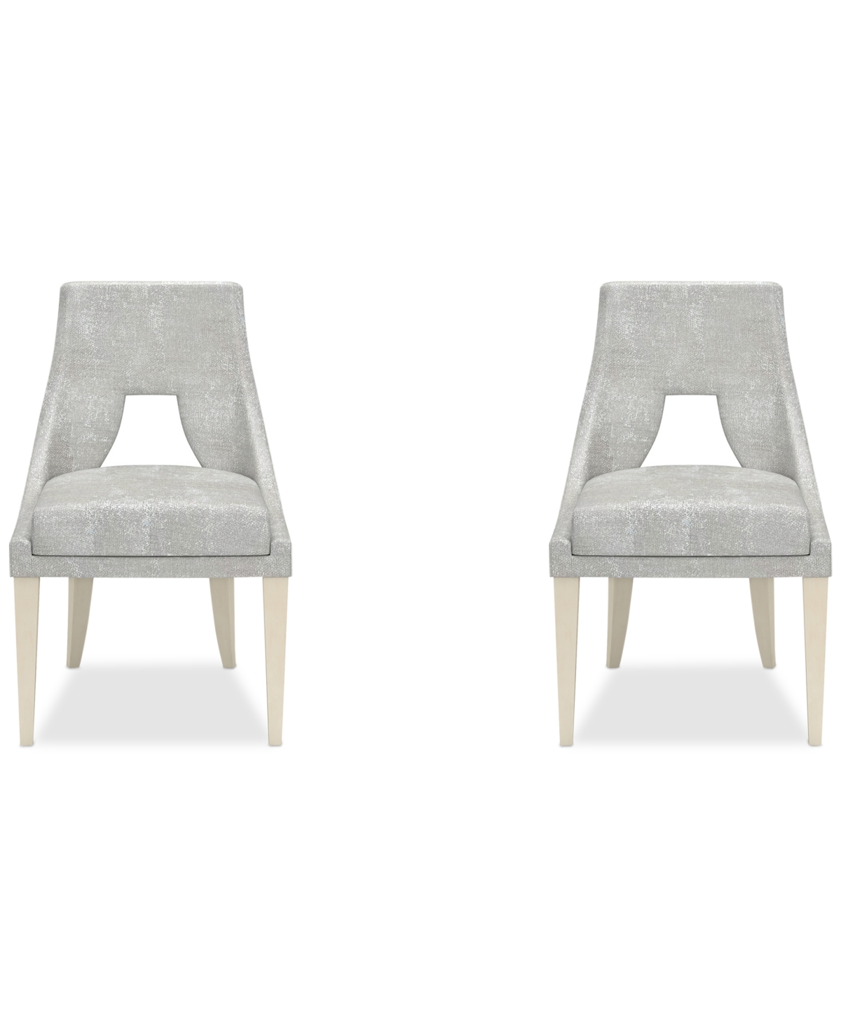 Macy's Mezzanine 2-pc. Side Chair Set In No Color
