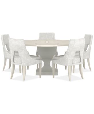 Mezzanine 6-Pc. Dining Set (Round Table & 5 Side Chairs)