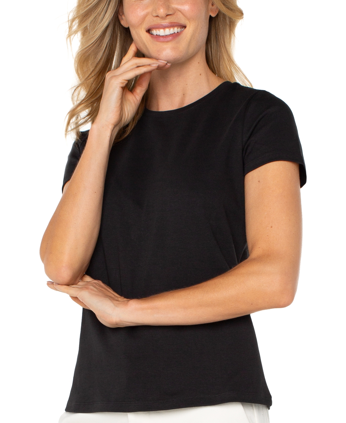 Liverpool Los Angeles Women's Baby T-shirt In Black