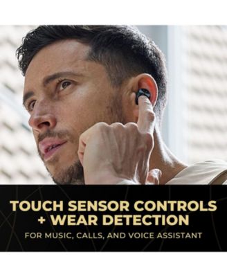 Technics Premium Hi-Fi True Wireless Bluetooth Earbuds with Advanced Noise Cancelling, 3 Device Multipoint Connectivity, Wireless Charging, Hi-Res Audio + Enhanced Calling - EAH-AZ80-K (Black