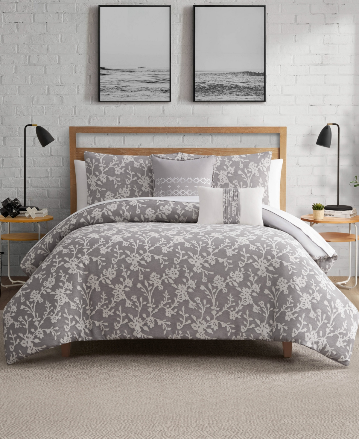 Shop Lucky Brand Fiora Floral 4-pc. Comforter Set, Twin/twin Xl