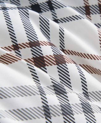 CLOSEOUT! Camper Plaid 3-Pc. Duvet Cover Set, King