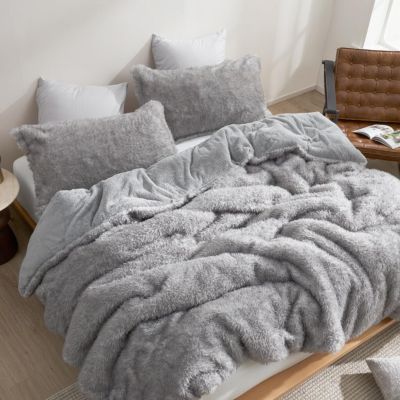 Wilderness - Coma Inducer Oversized Comforter Set - Gray Wolf , Queen