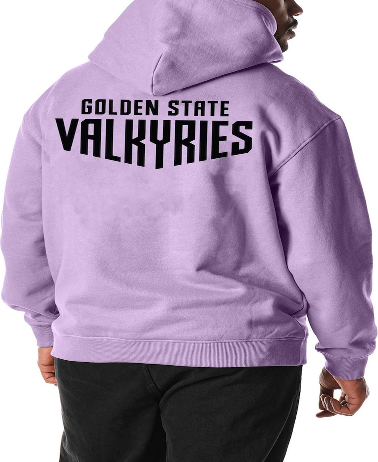 Men's and Women's Violet Golden State Valkyries Heavy Wash Fleece Pullover Hoodie