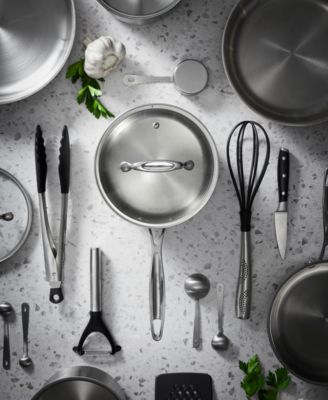 ICONIX 2.6qt Stainless Steel Saucepan