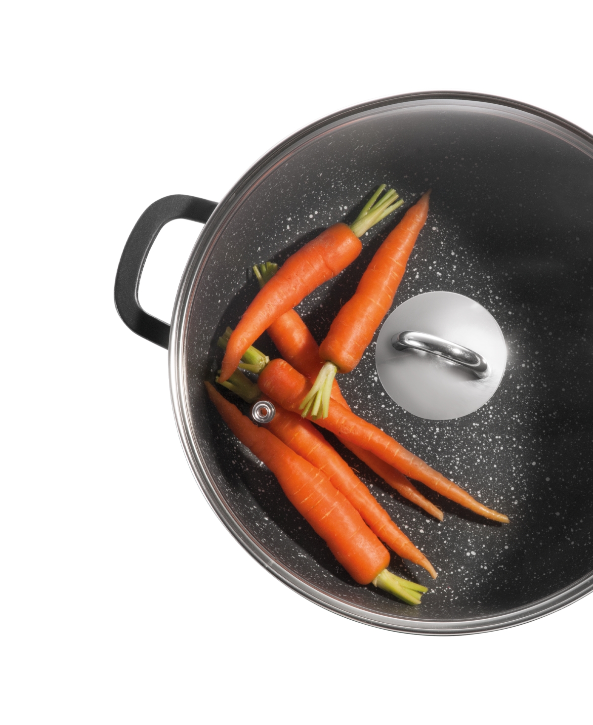 Cuisine::pro Granite 4.5qt Cast Aluminum Casserole In Black