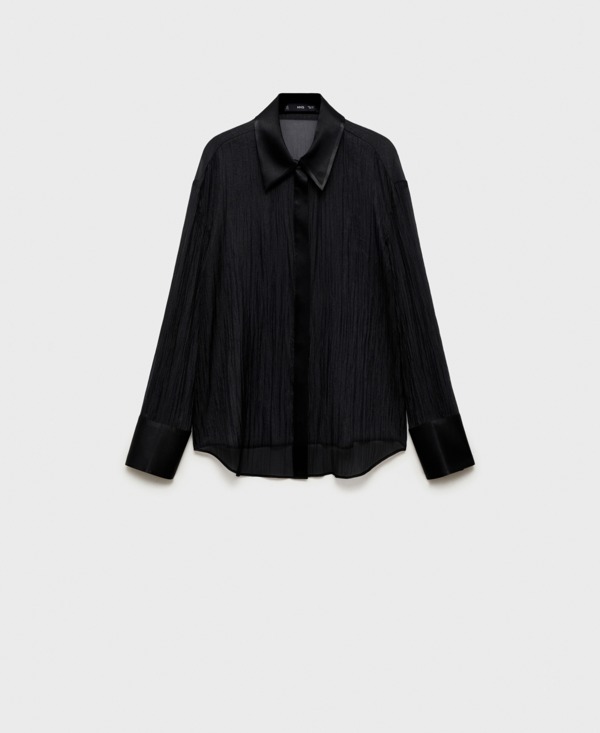 Mango Women's Pockets Flowy Shirt