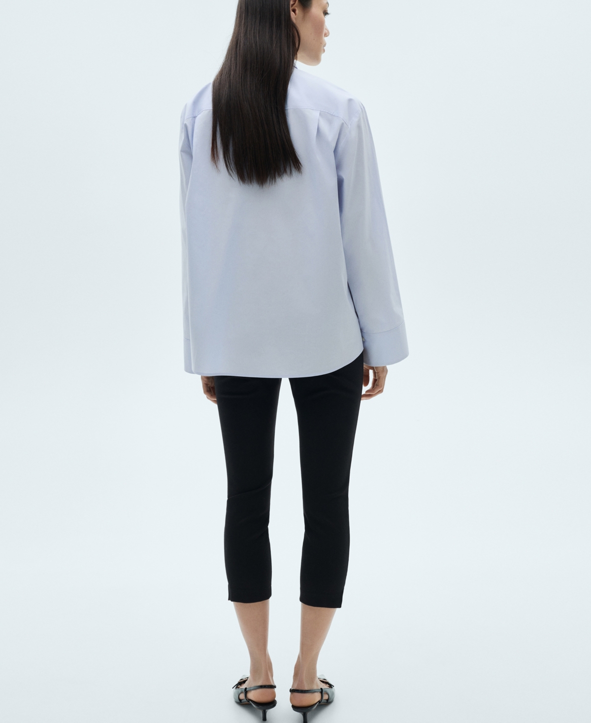 Mango Women's Bow-Tie Shirt