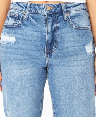Juniors' Straight-Leg Jeans