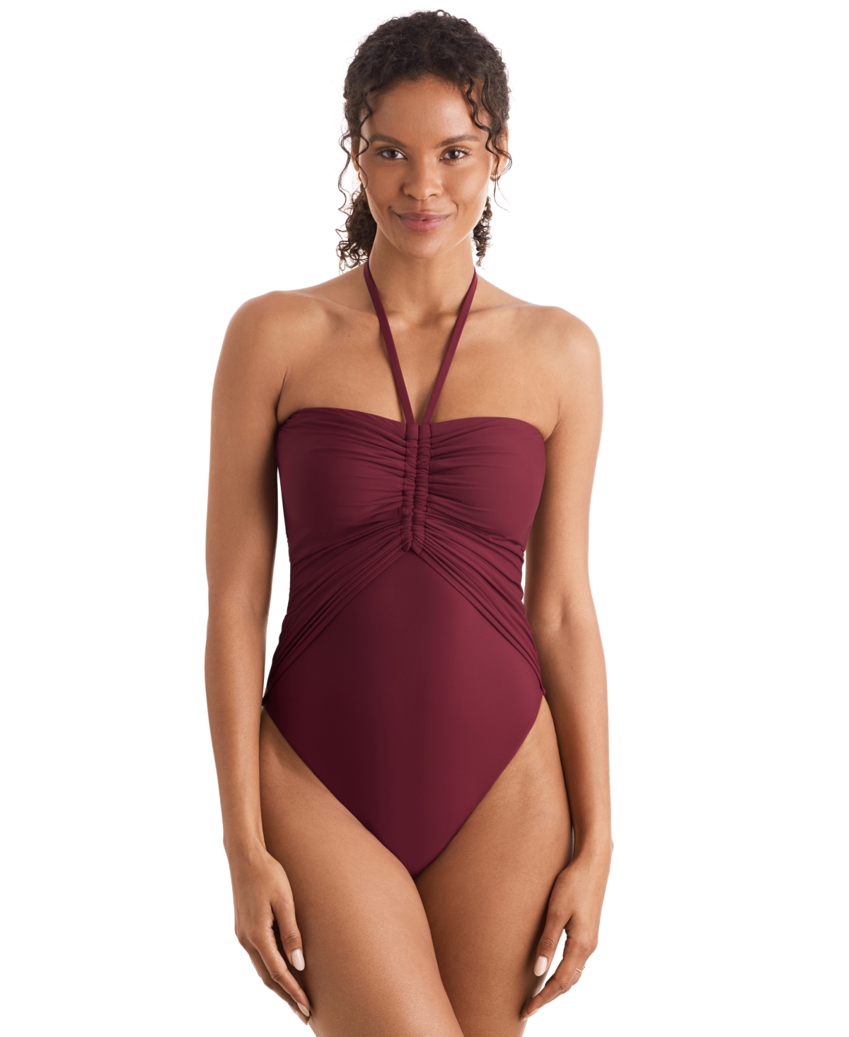 Shop Mimi Flamingo Women's Luma Cutout One-piece Swimsuit In Henna