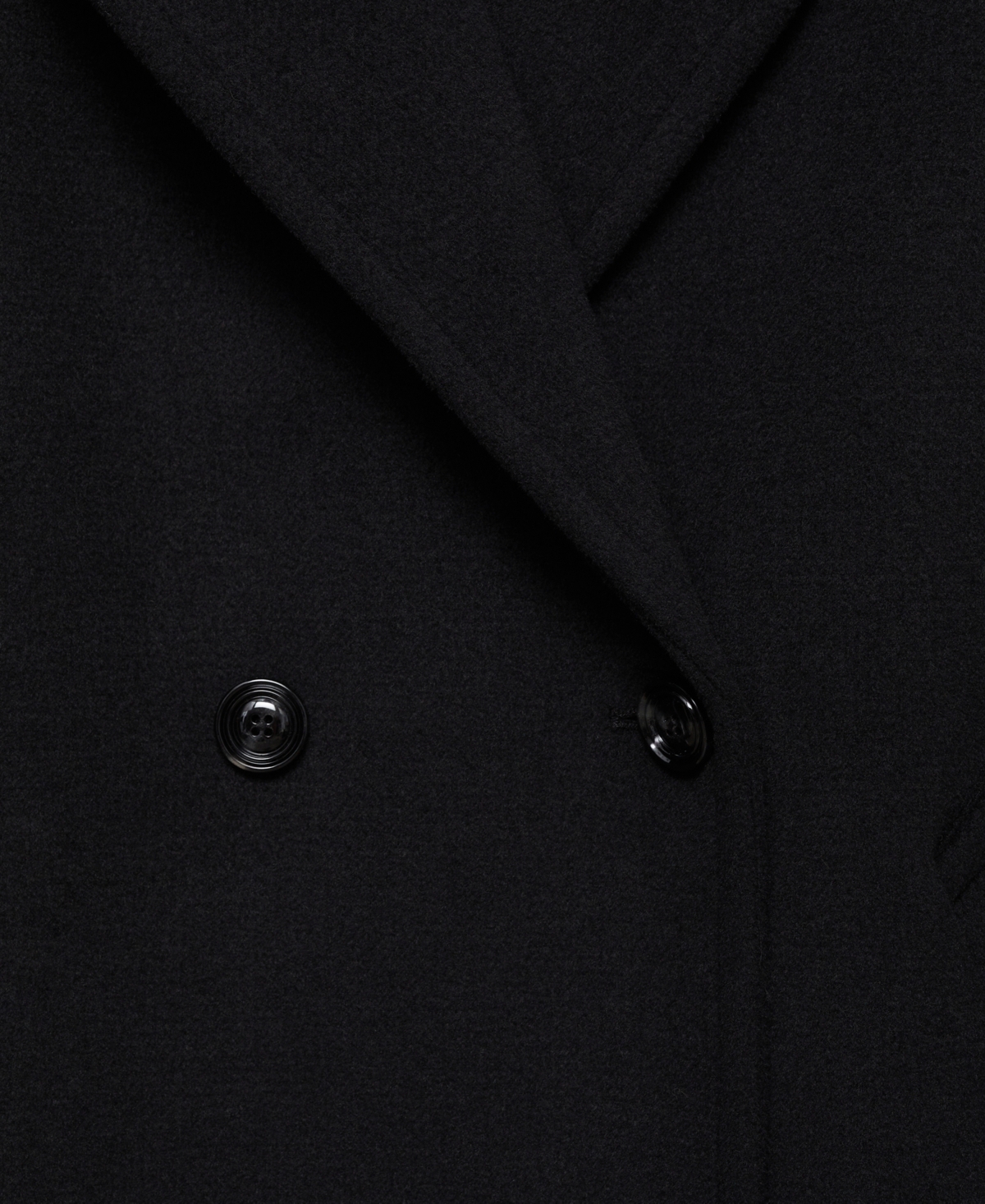 Mango Women's Lapels Wool Coat