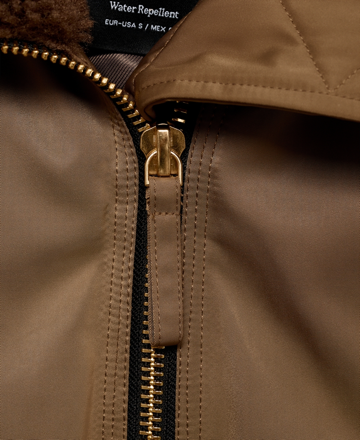 Mango Women's Fleece Lining Bomber Jacket In Brown