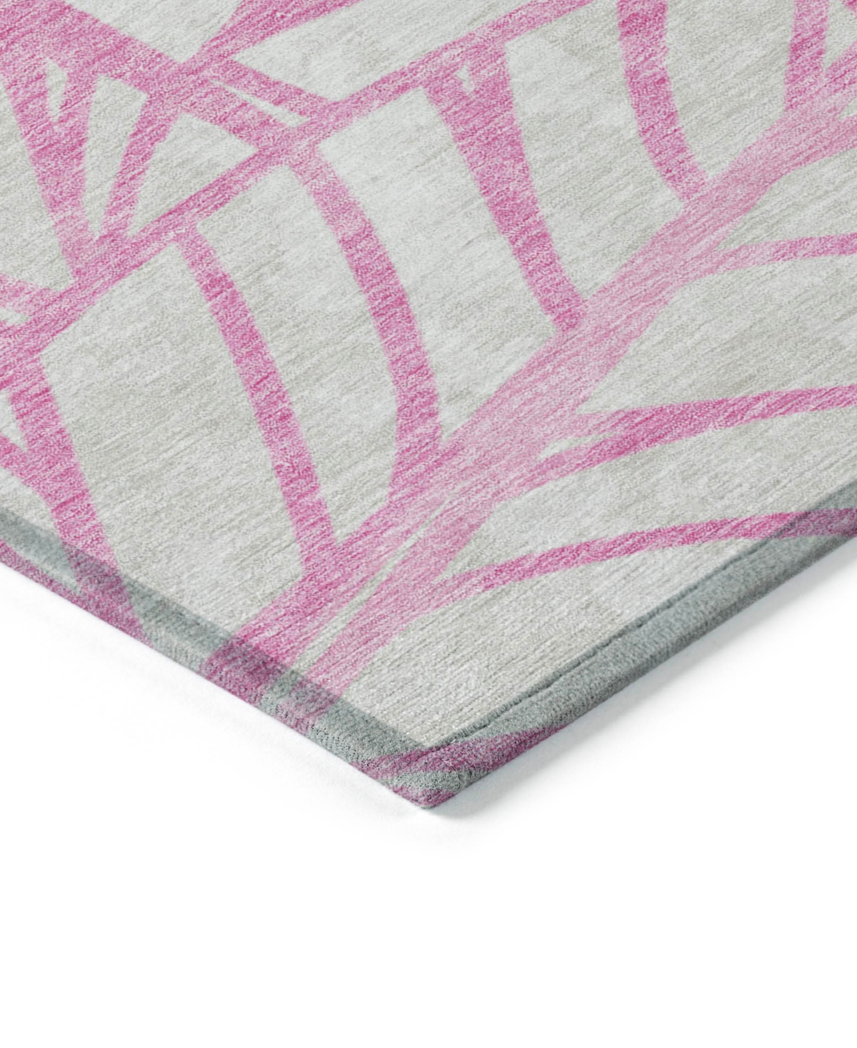 Addison Chantille Acn741 5'x7'6" Area Rug In Pink