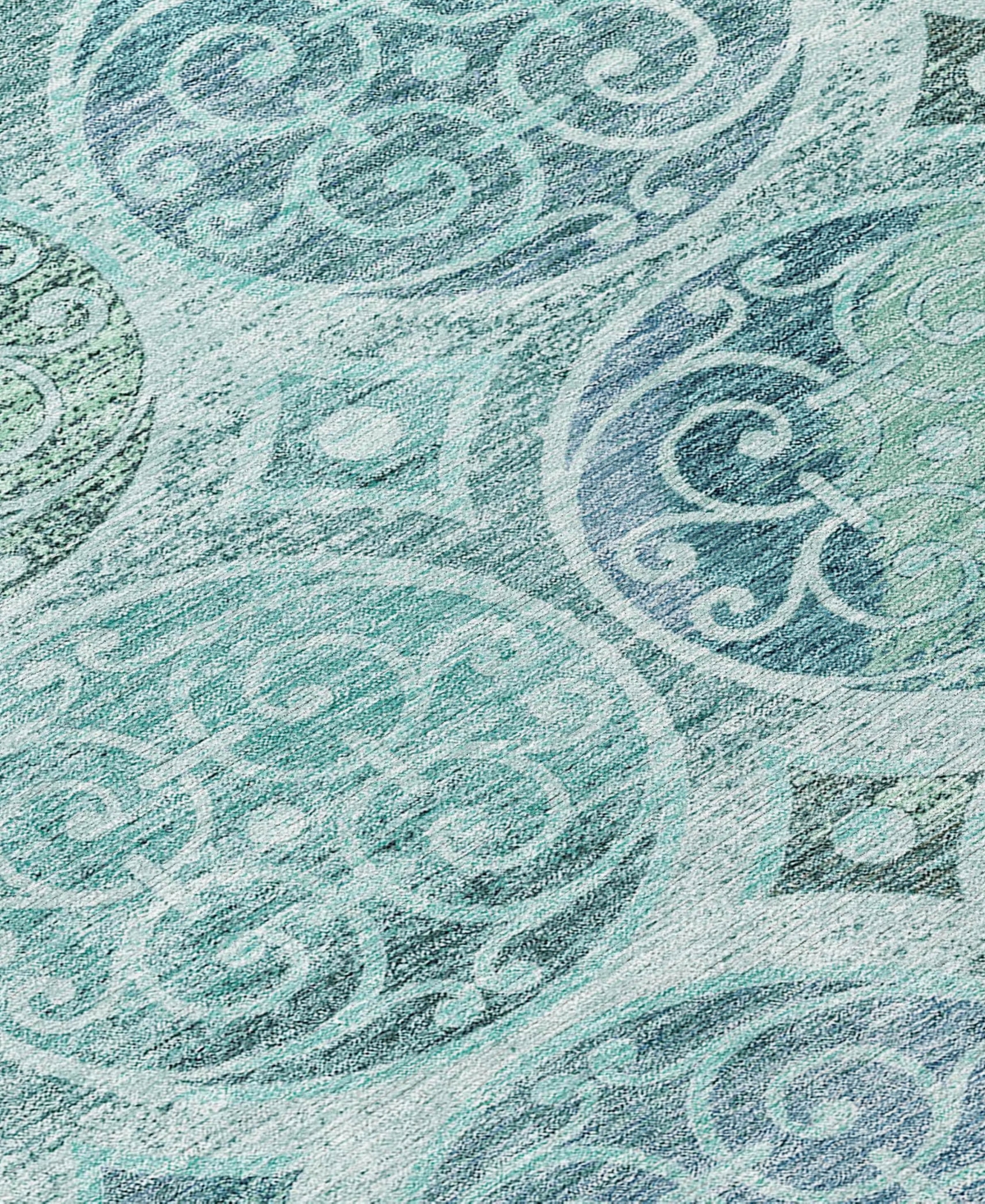 Addison Chantille Acn738 5'x7'6" Area Rug In Teal