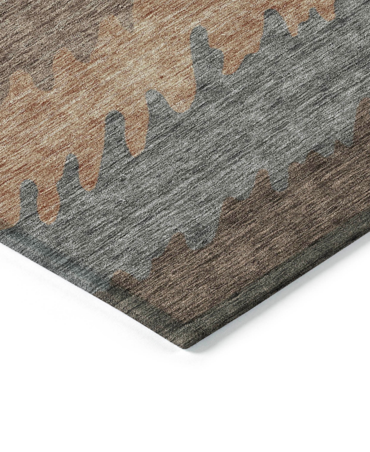 Addison Chantille Acn736 9'x12' Area Rug In Chocolate