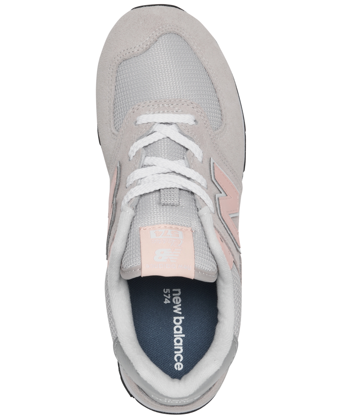 New Balance Little Kids 574 Casual Sneakers From Finish Line In Rain Cloud