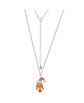 Dr Seuss Grinch and Max Sharing Necklace
