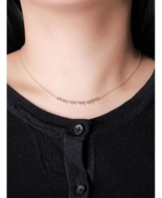 Infinity Chain Necklace in 14K Gold, 16 in adj to 18 in, approx. 4.1 grams